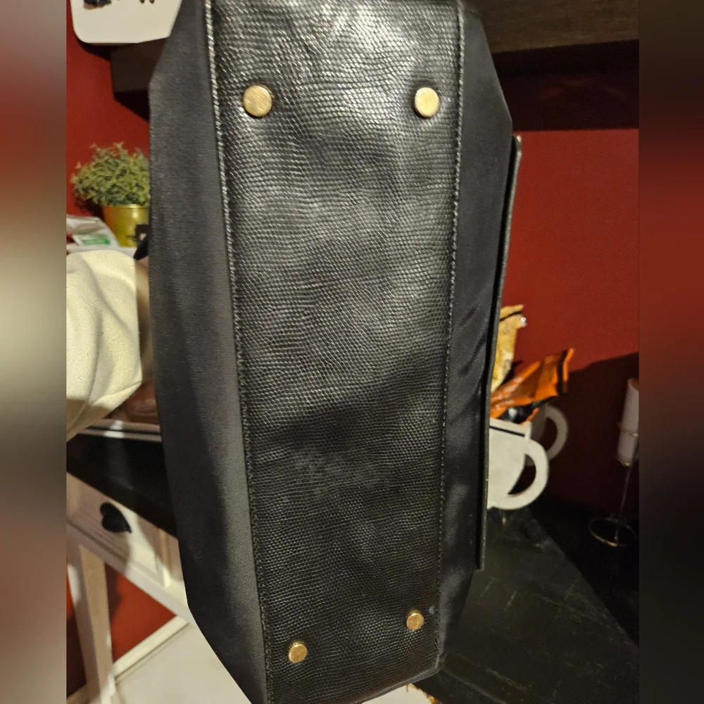 TUTILO TRAVEL LAPTOP LARGE OFFICE BAG BLACK NYLON "CARRY THE DAY BAG" NEW YORK - Picture 4 of 6